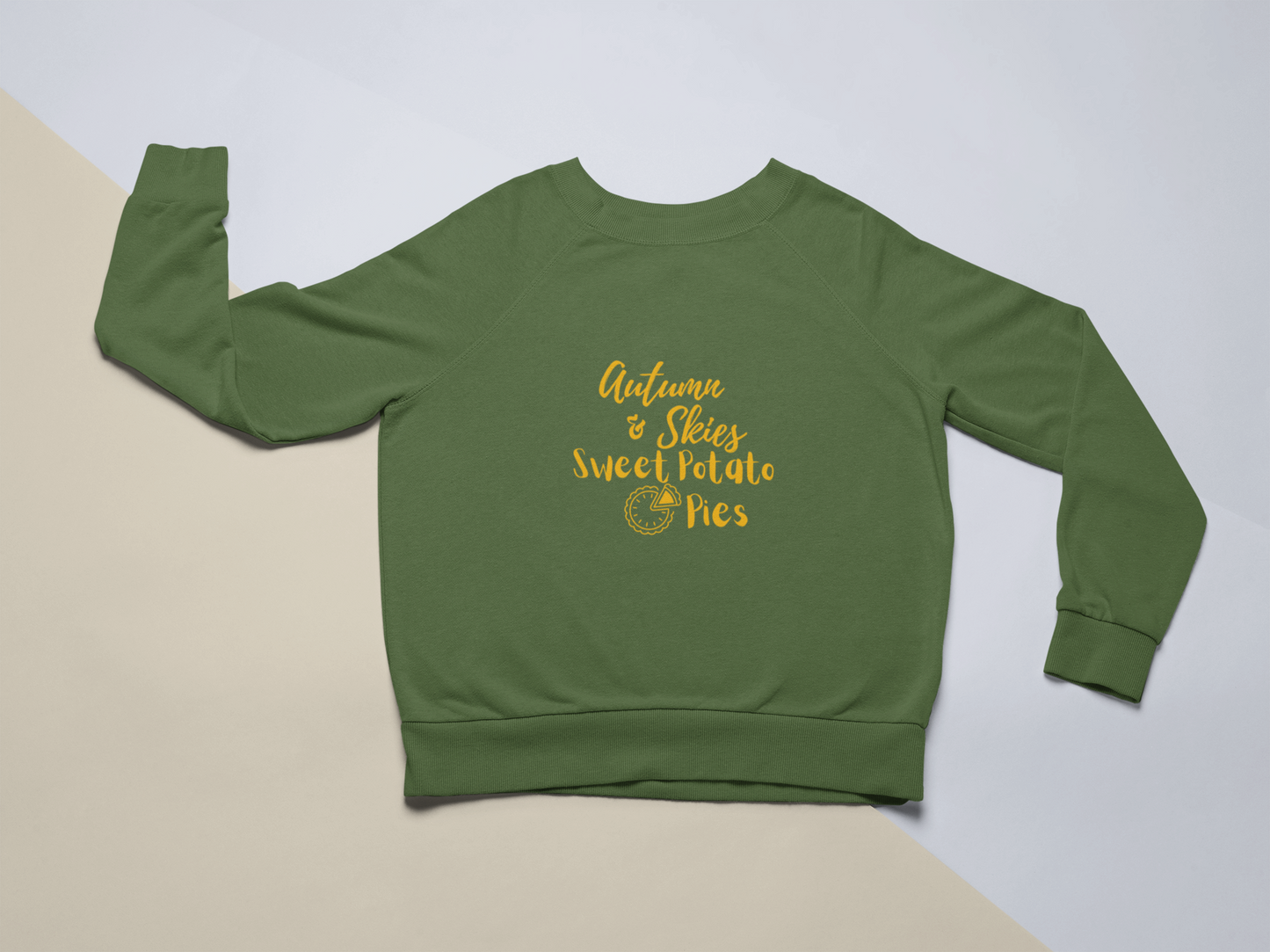 Autumn Skies & Sweet Potato Pies Unisex Sweatshirt