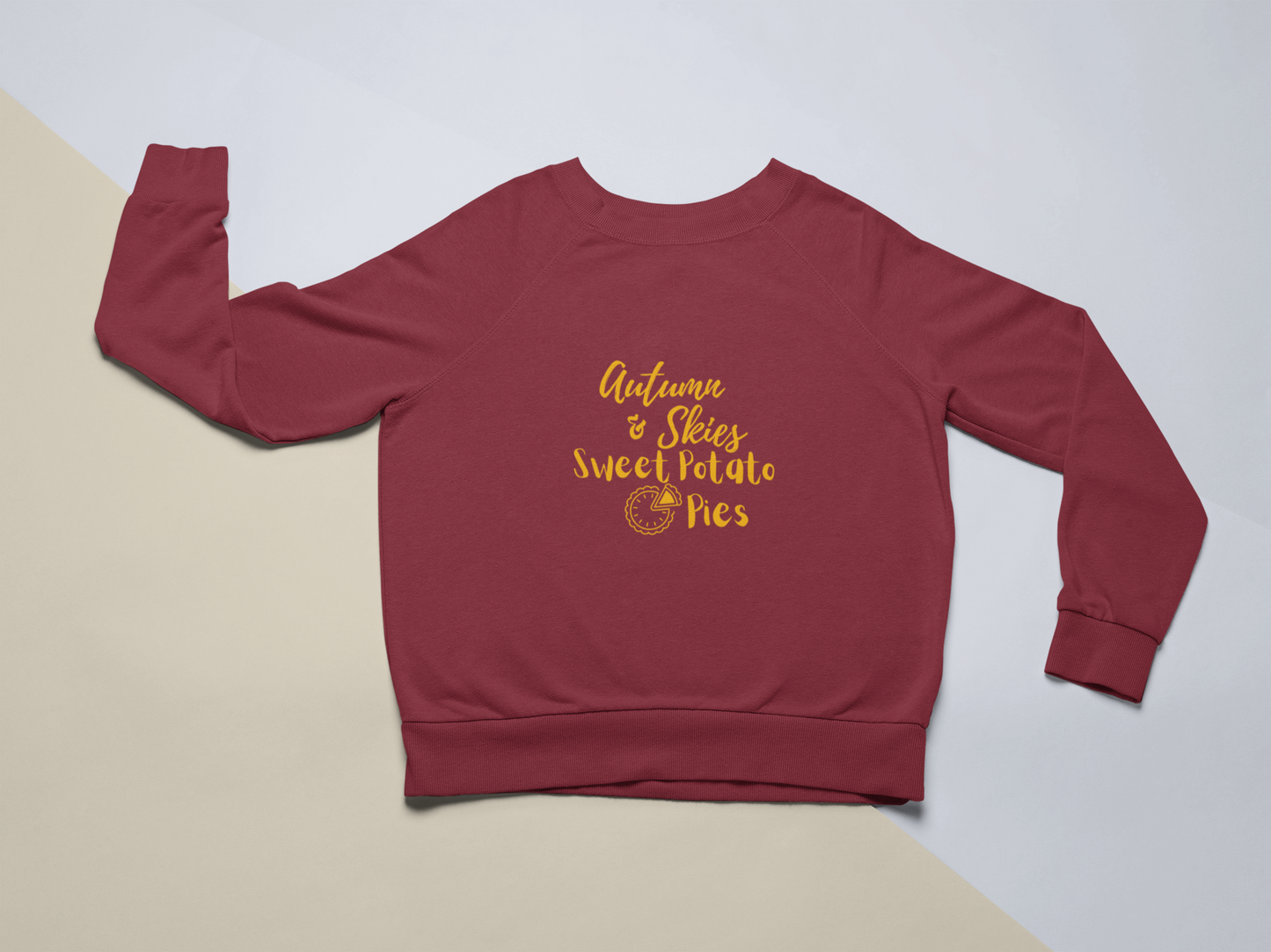 Autumn Skies & Sweet Potato Pies Unisex Sweatshirt