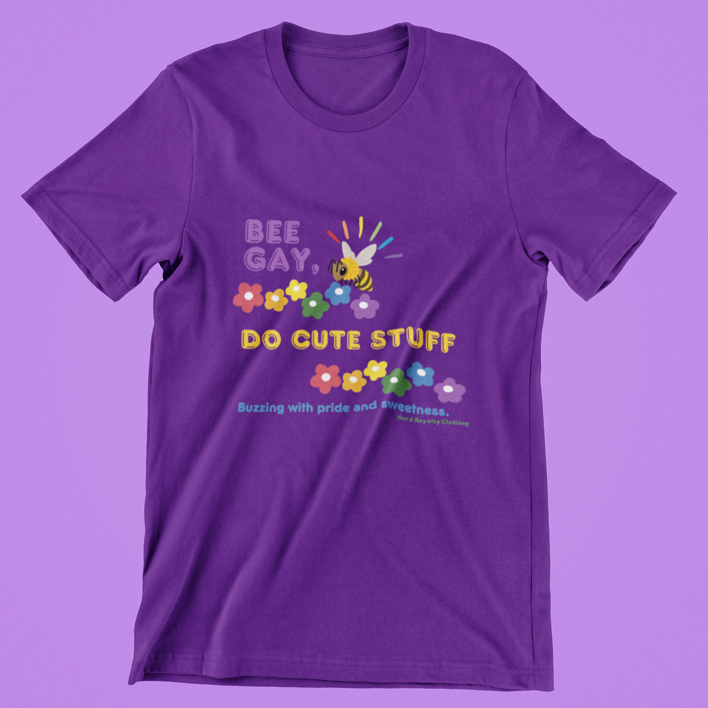 Bee Gay, Do Cute Stuff Unisex Shirt