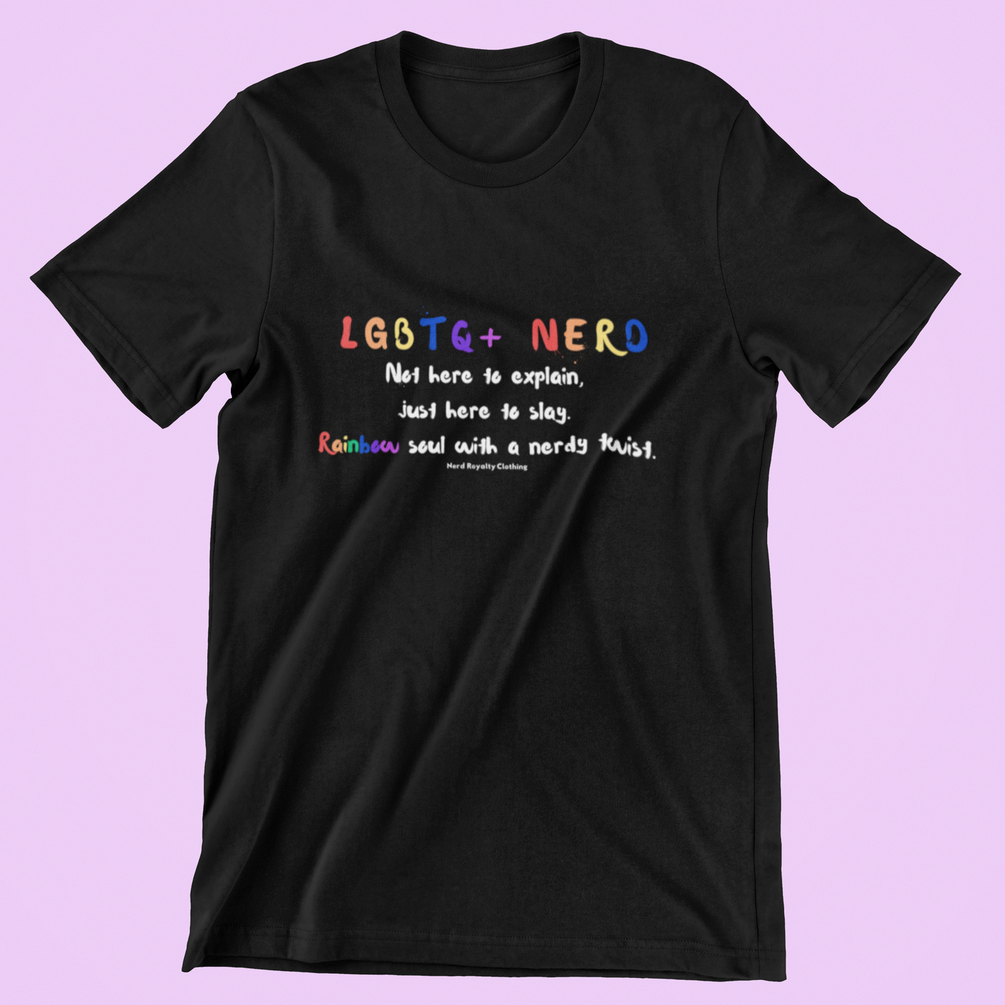 LGBTQ+ Nerd Unisex Shirt