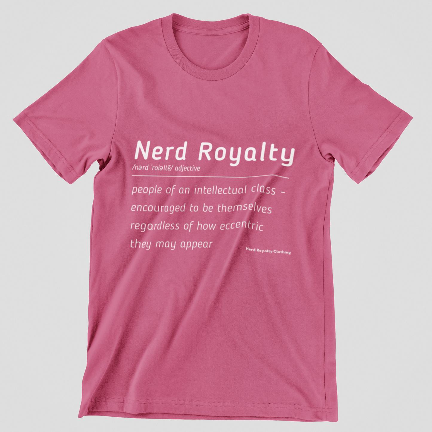 Nerd Royalty Definition Unisex Shirt