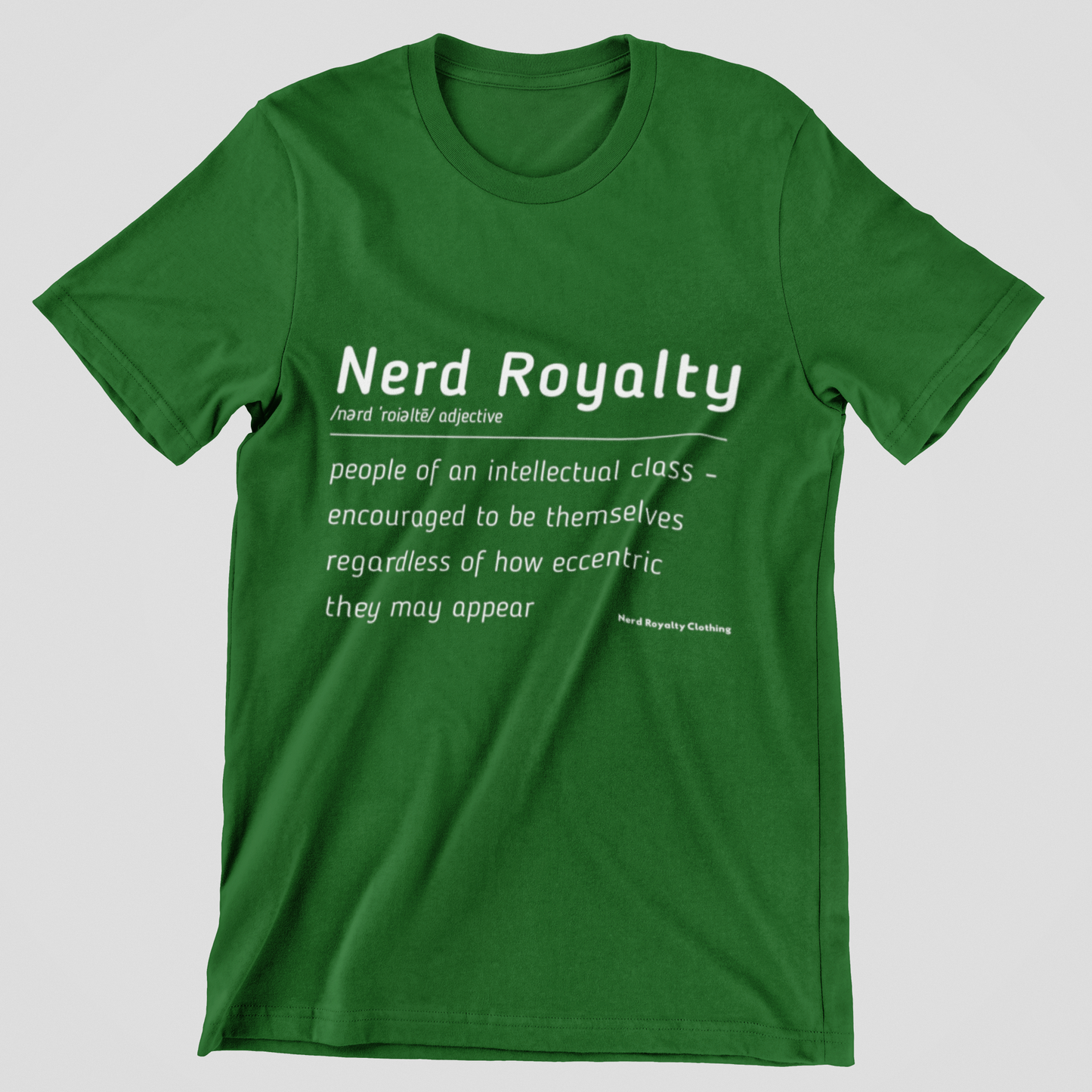 Nerd Royalty Definition Unisex Shirt