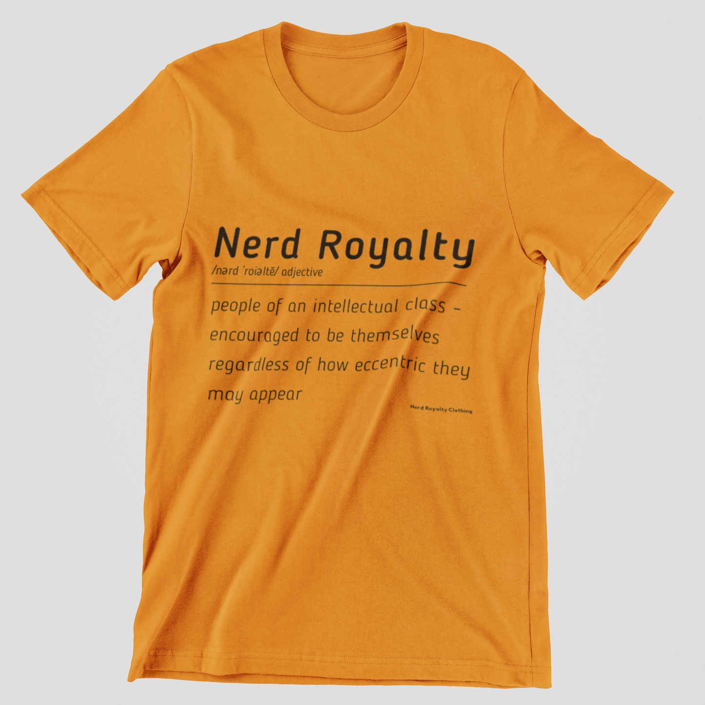 Nerd Royalty Definition Unisex Shirt