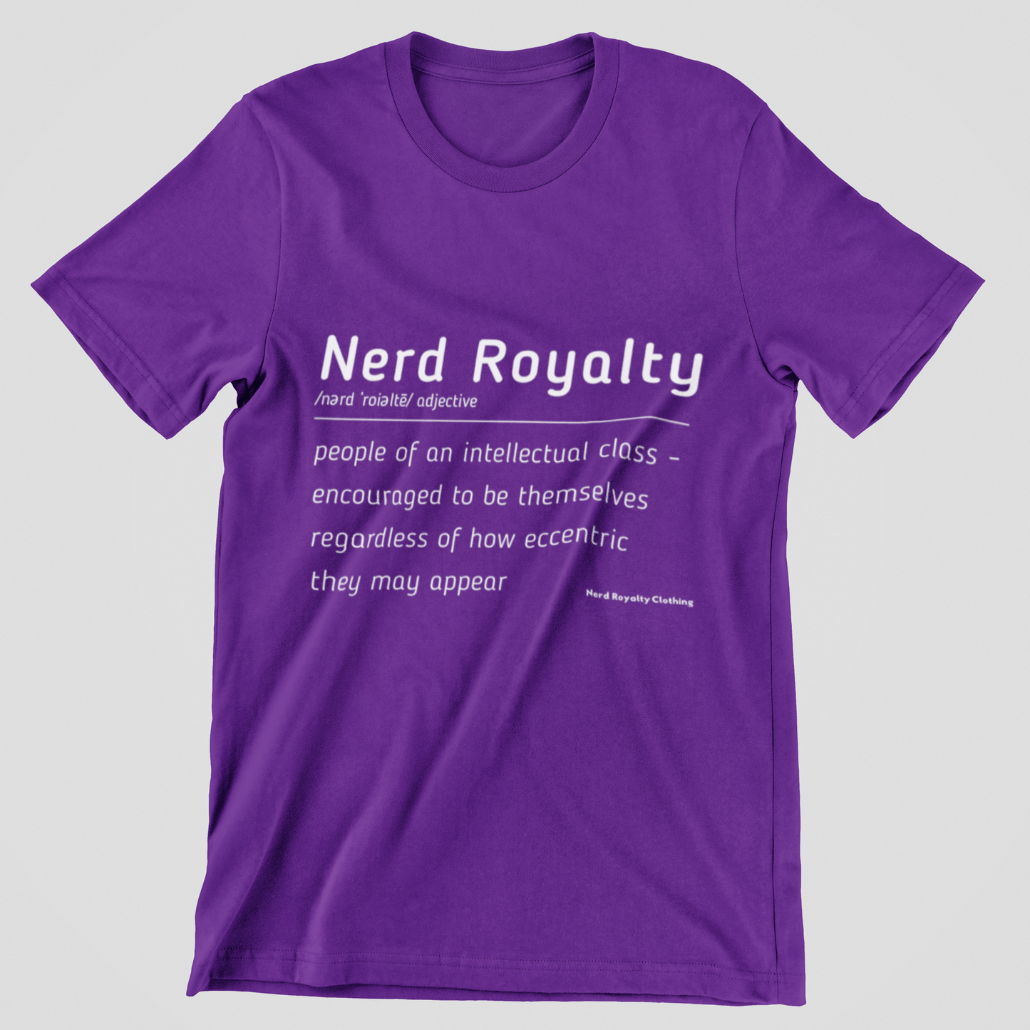 Nerd Royalty Definition Unisex Shirt