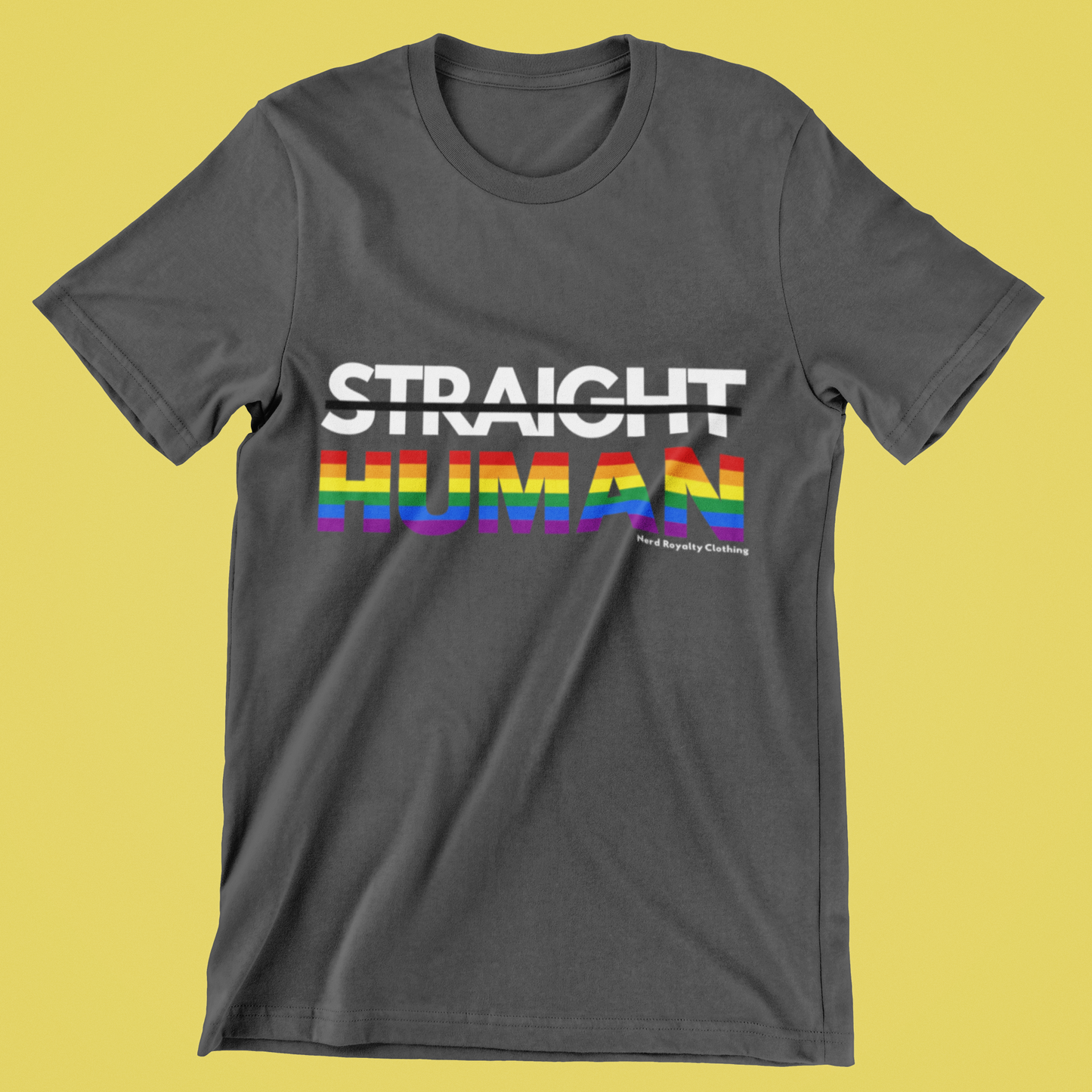 Straight Human Pride Unisex Shirt