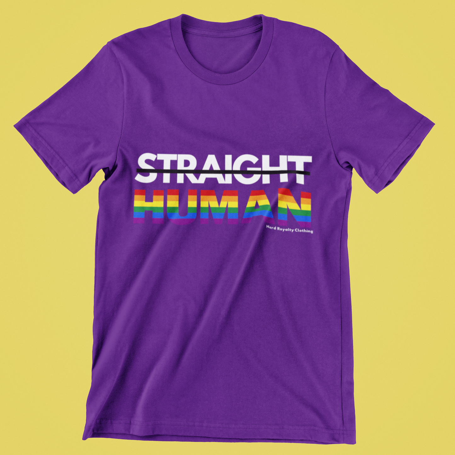 Straight Human Pride Unisex Shirt