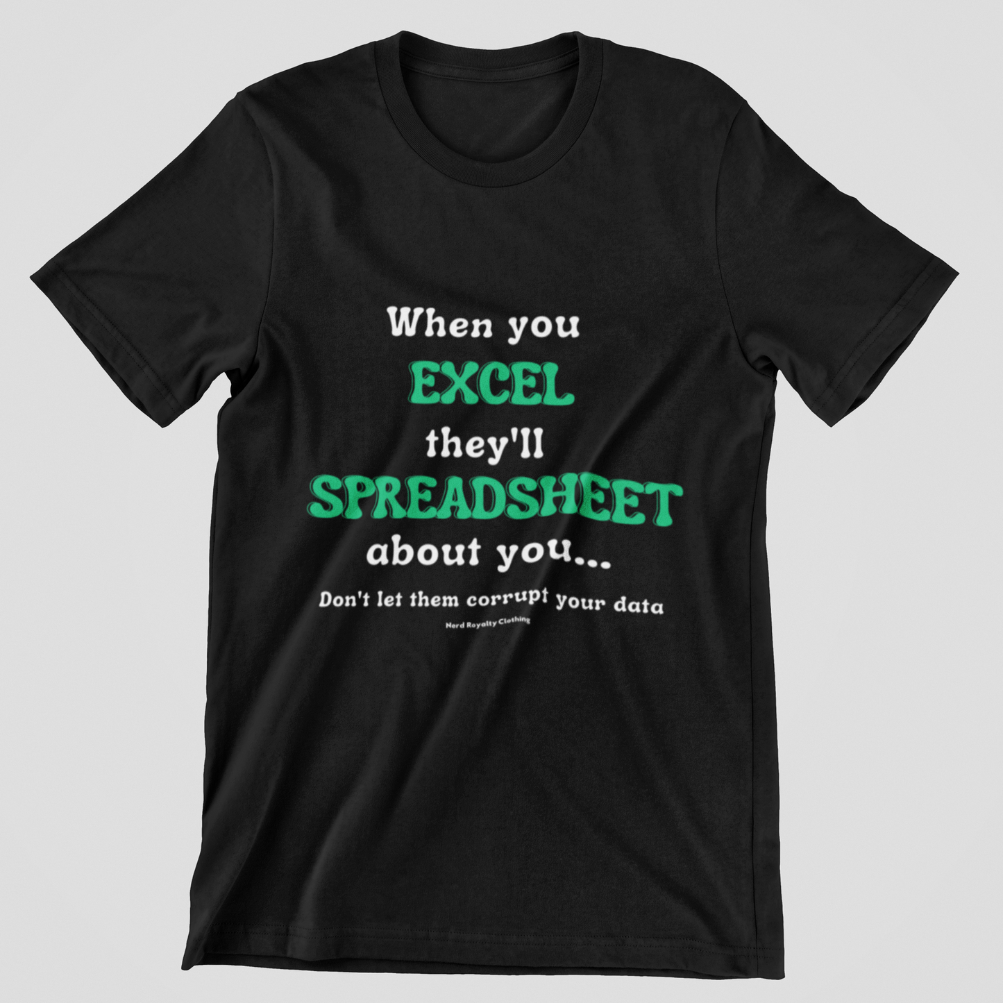 Excel Spreadsheet Unisex Shirt