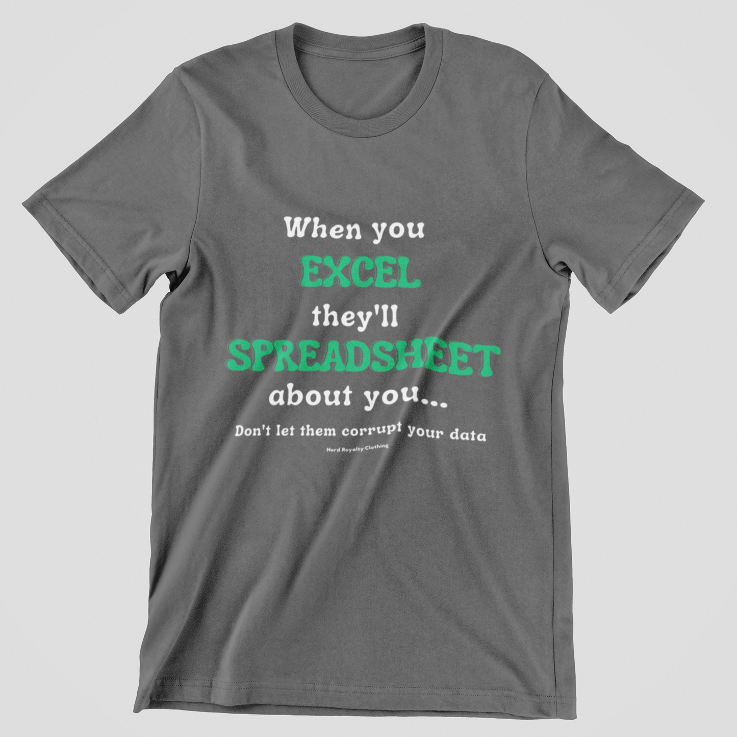 Excel Spreadsheet Unisex Shirt