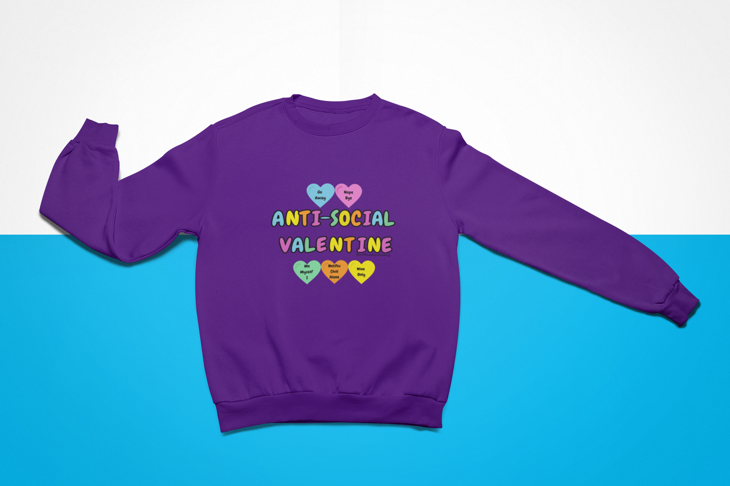 Anti-Social Valentine Unisex Sweatshirt