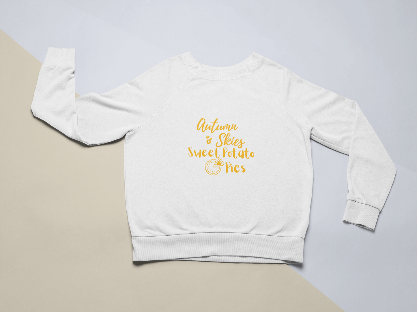 Autumn Skies & Sweet Potato Pies Unisex Sweatshirt