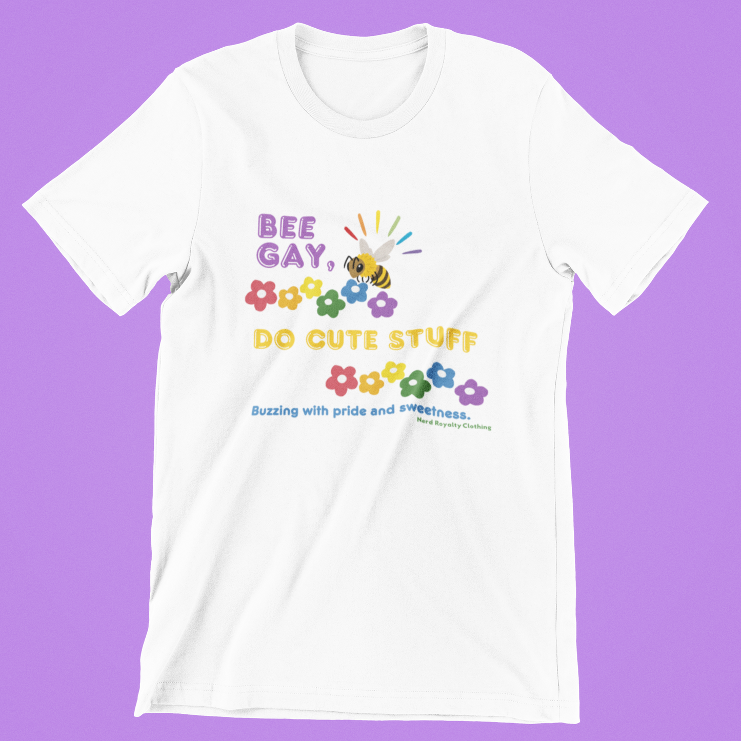 Bee Gay, Do Cute Stuff Unisex Shirt
