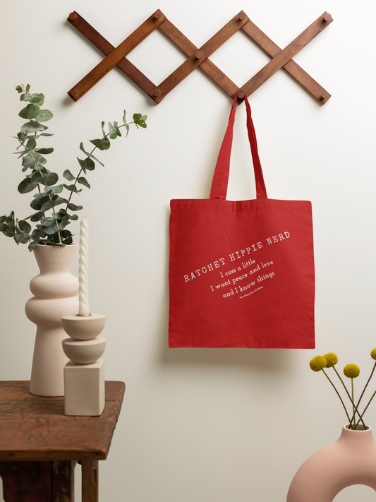 Ratchet Hippie Nerd Tote Bag