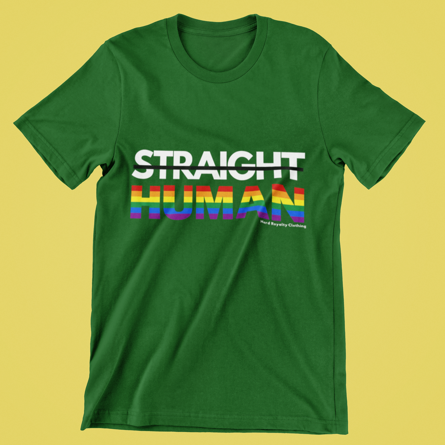 Straight Human Pride Unisex Shirt